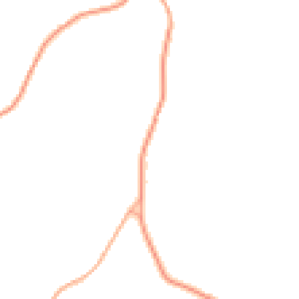 Daytime road noise heatmap for DE13 8TJ