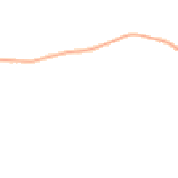 Night-time road noise heatmap for DE13 9SR