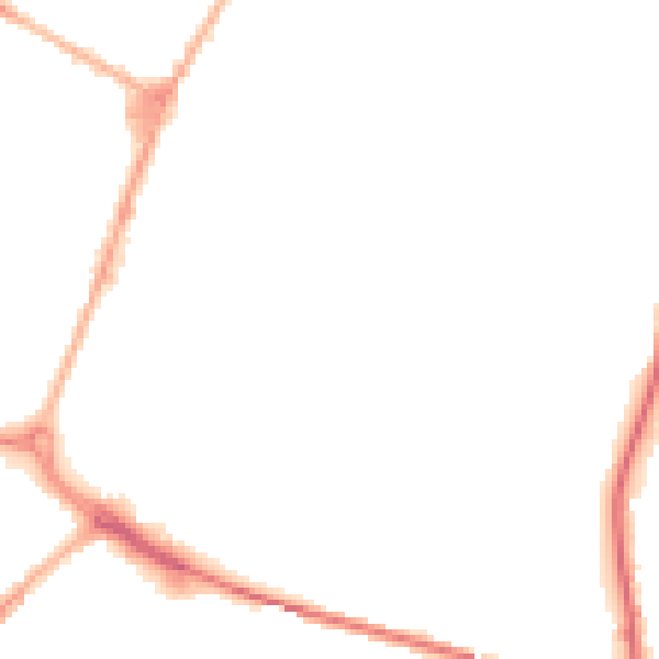 Night-time road noise heatmap for DE14 1HJ