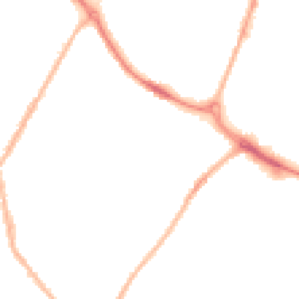 Night-time road noise heatmap for DE14 3BG