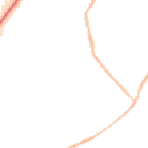 Night-time road noise heatmap for DE14 3EF