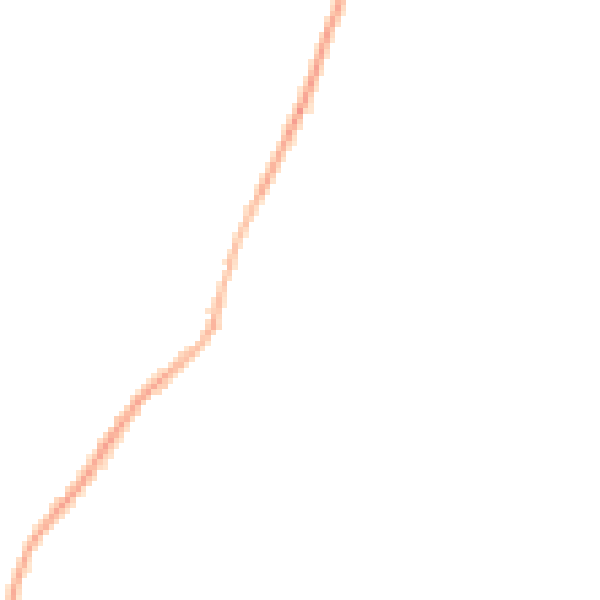 Night-time road noise heatmap for DE15 0AP