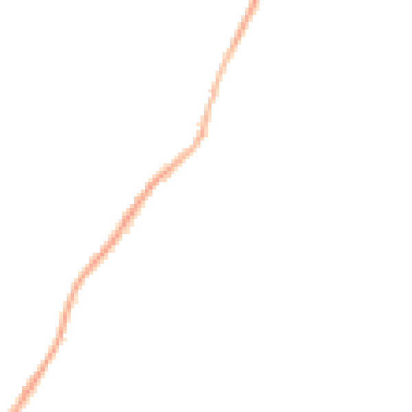 Night-time road noise heatmap for DE15 0AR