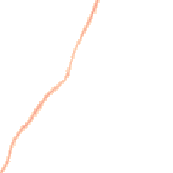 Night-time road noise heatmap for DE15 0AX