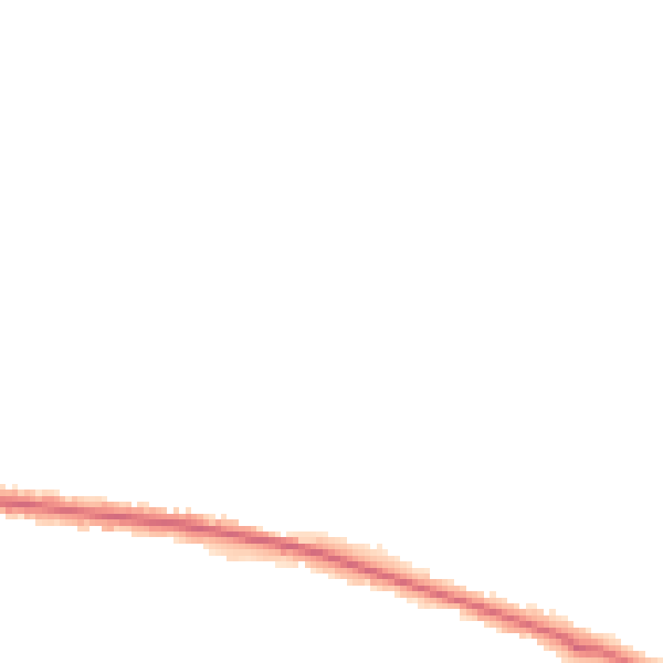 Night-time road noise heatmap for DE15 0BW