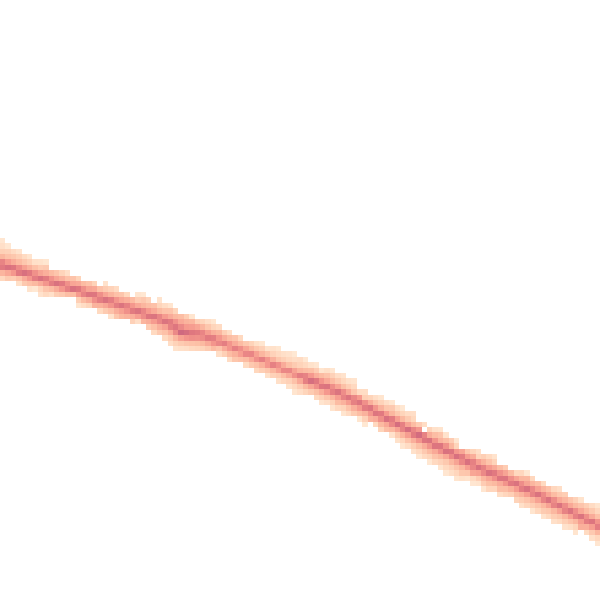 Night-time road noise heatmap for DE15 0PA