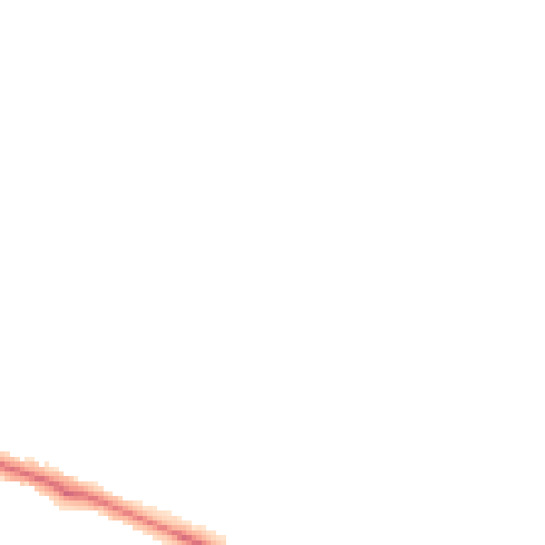 Night-time road noise heatmap for DE15 0PE