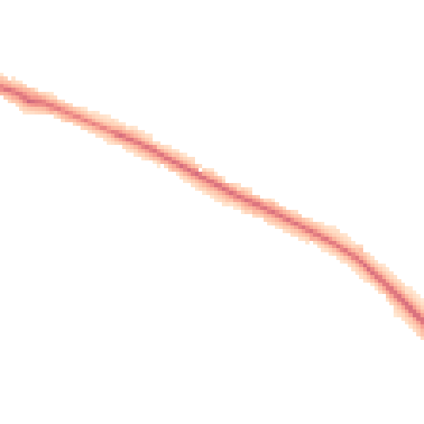Night-time road noise heatmap for DE15 0PQ
