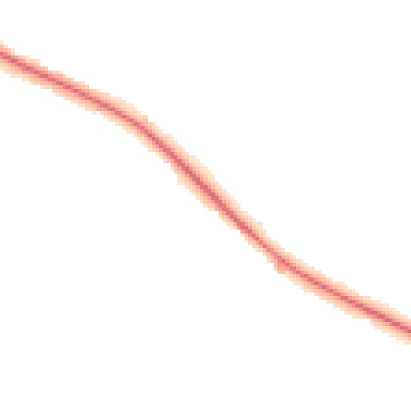Night-time road noise heatmap for DE15 0PT