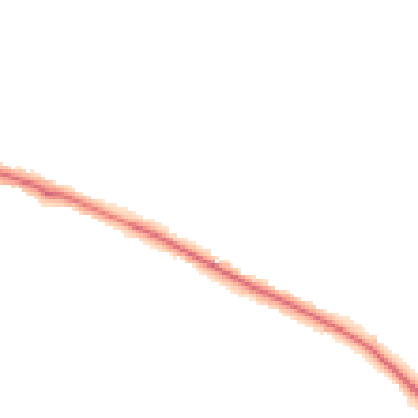Night-time road noise heatmap for DE15 0QJ