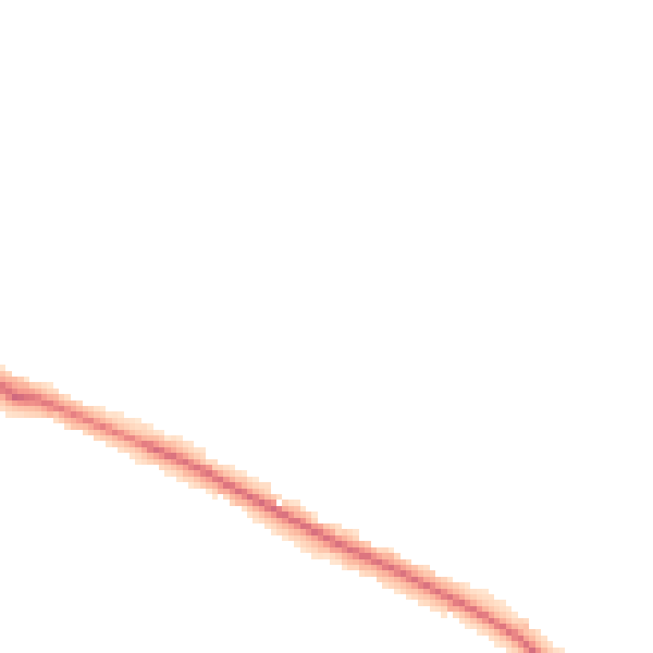 Night-time road noise heatmap for DE15 0QN