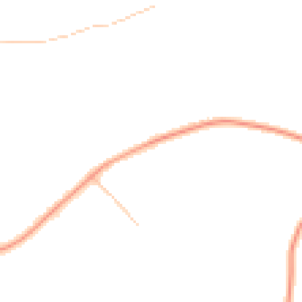 Daytime road noise heatmap for DE15 0QP