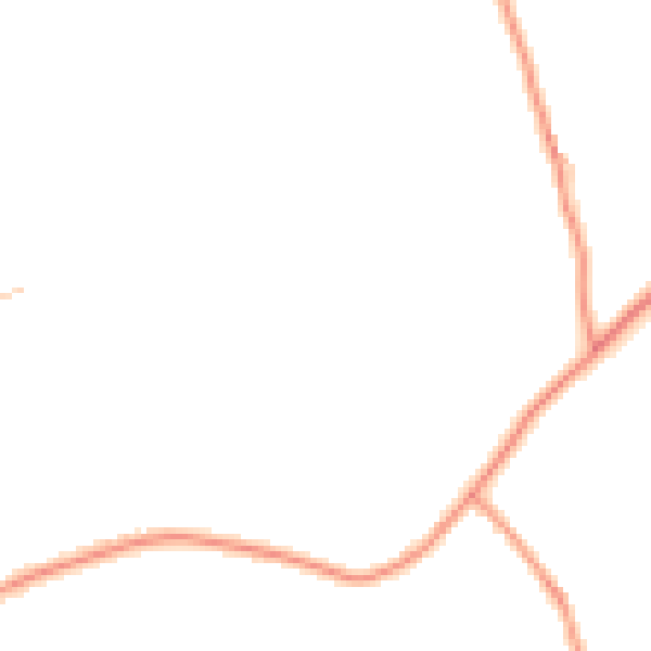 Daytime road noise heatmap for DE15 0QS