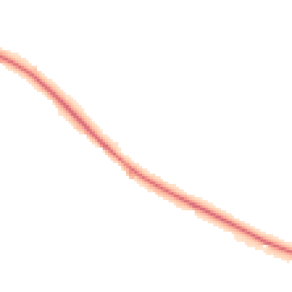 Night-time road noise heatmap for DE15 0QU