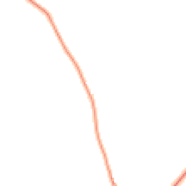 Daytime road noise heatmap for DE15 0RU