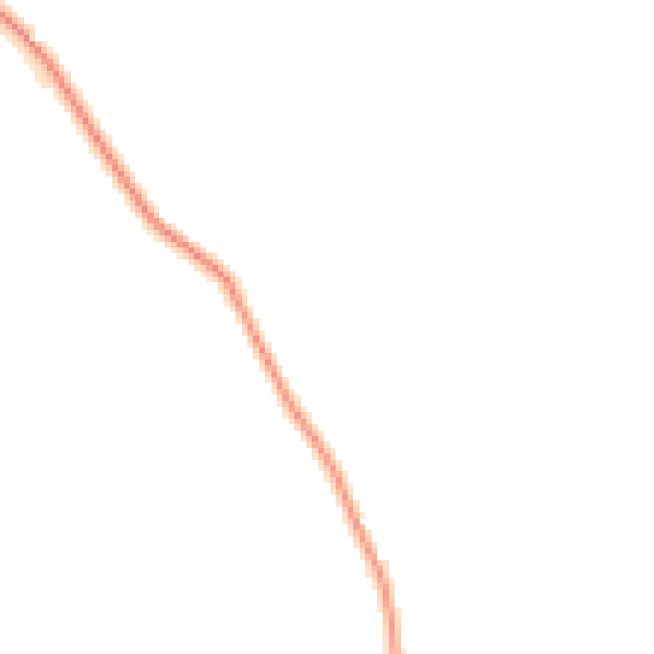 Daytime road noise heatmap for DE15 0RX
