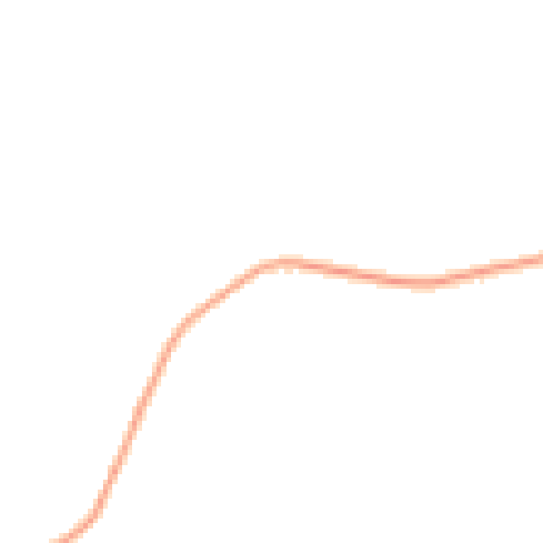Night-time road noise heatmap for DE15 0TE