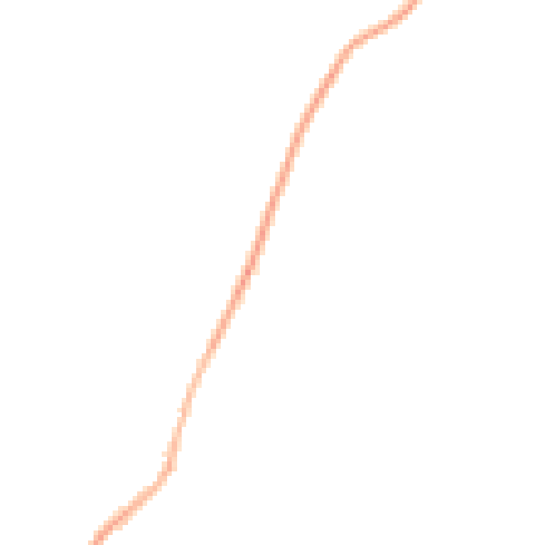 Night-time road noise heatmap for DE15 0TQ
