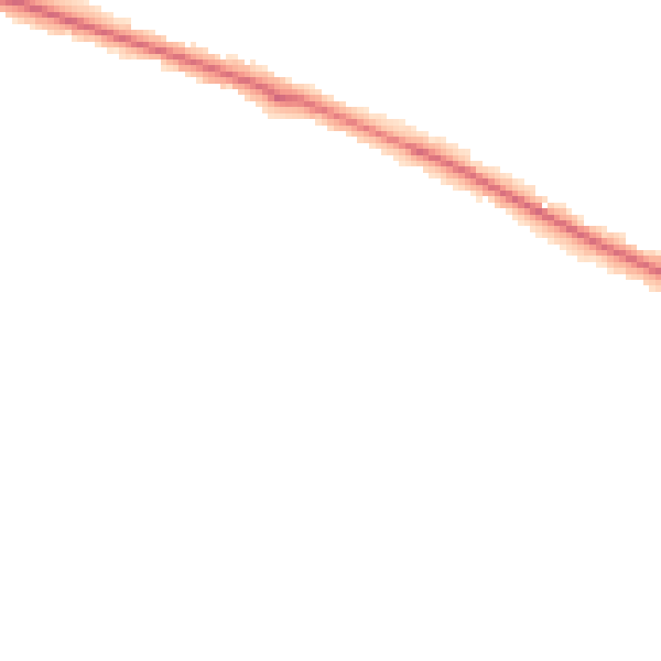 Night-time road noise heatmap for DE15 9AJ
