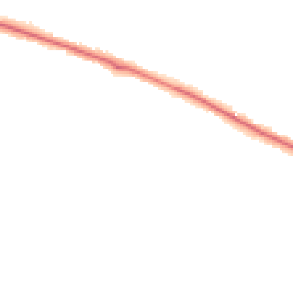 Night-time road noise heatmap for DE15 9AL