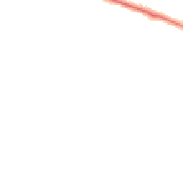 Night-time road noise heatmap for DE15 9GU