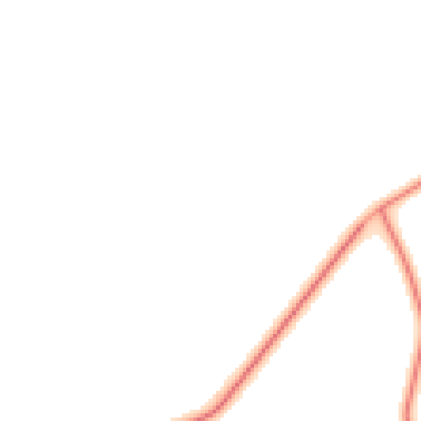 Daytime road noise heatmap for DE15 9WQ