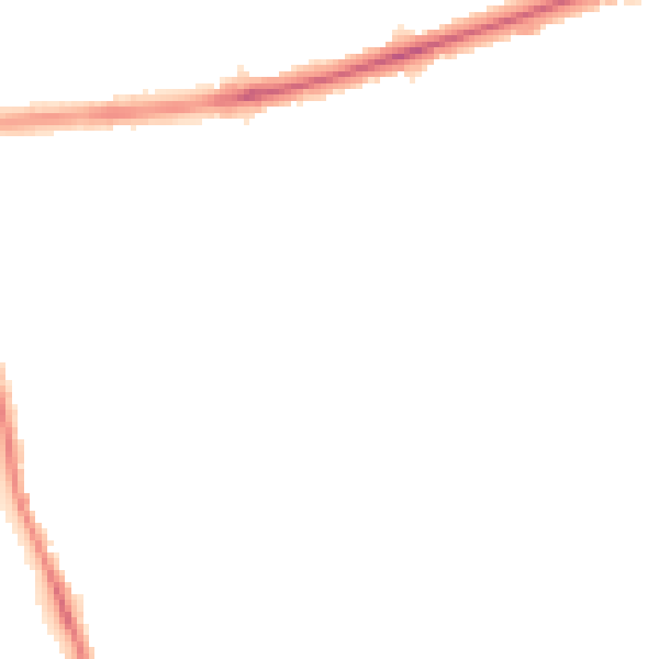 Night-time road noise heatmap for DE24 0AR