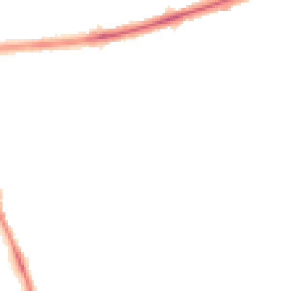 Night-time road noise heatmap for DE24 0AS