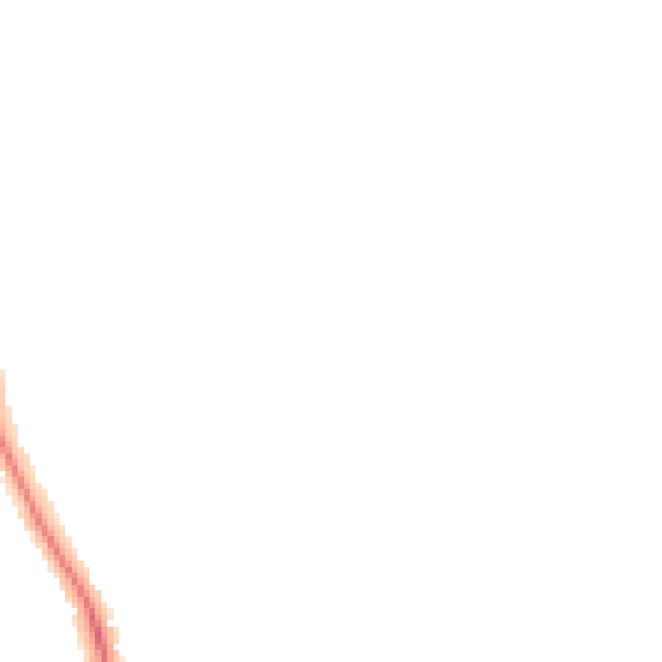 Night-time road noise heatmap for DE24 0BP