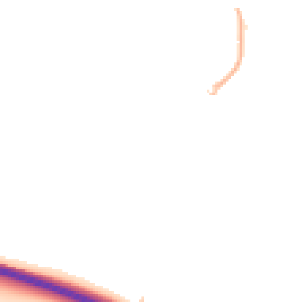 Night-time road noise heatmap for DE24 3AL