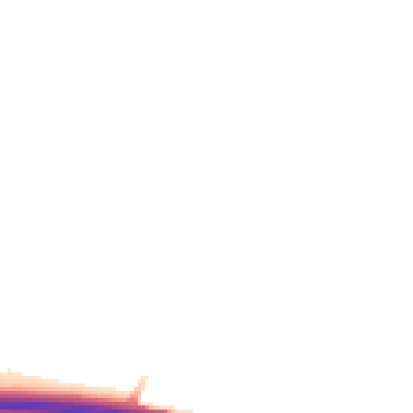 Night-time road noise heatmap for DE24 3BT