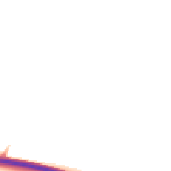 Night-time road noise heatmap for DE24 3JF