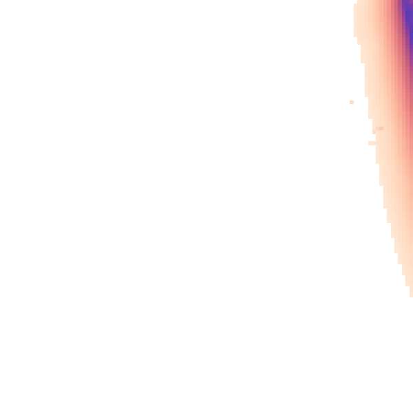 Night-time road noise heatmap for DE24 5BX