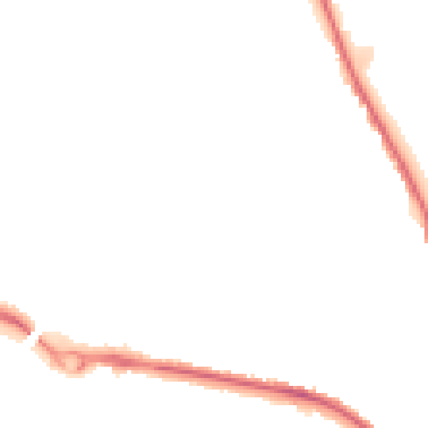 Night-time road noise heatmap for DE24 8DY