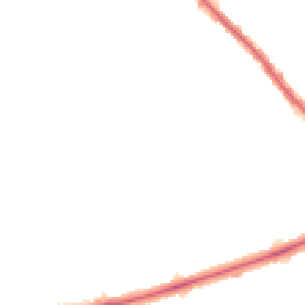 Night-time road noise heatmap for DE24 8NN