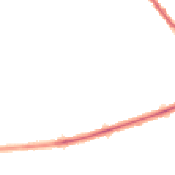 Night-time road noise heatmap for DE24 8XH