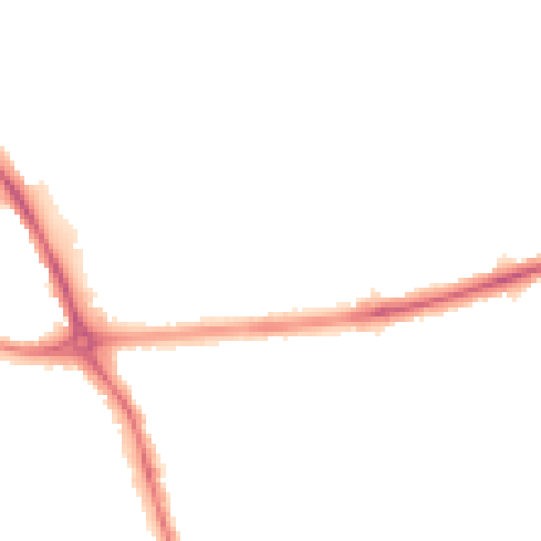 Night-time road noise heatmap for DE24 8YR