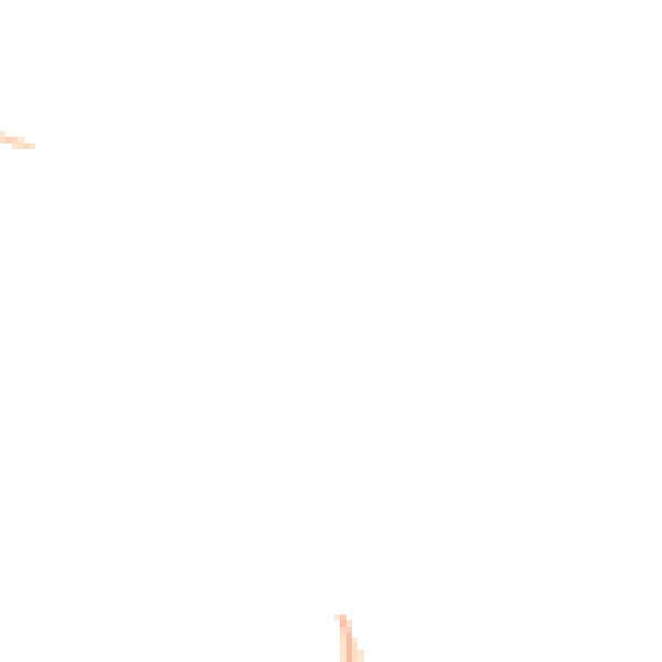 Night-time road noise heatmap for DE24 9LZ