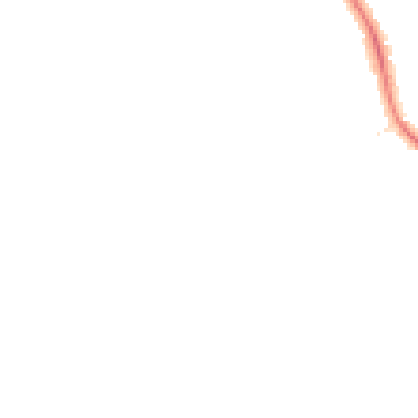 Night-time road noise heatmap for DE24 9QH
