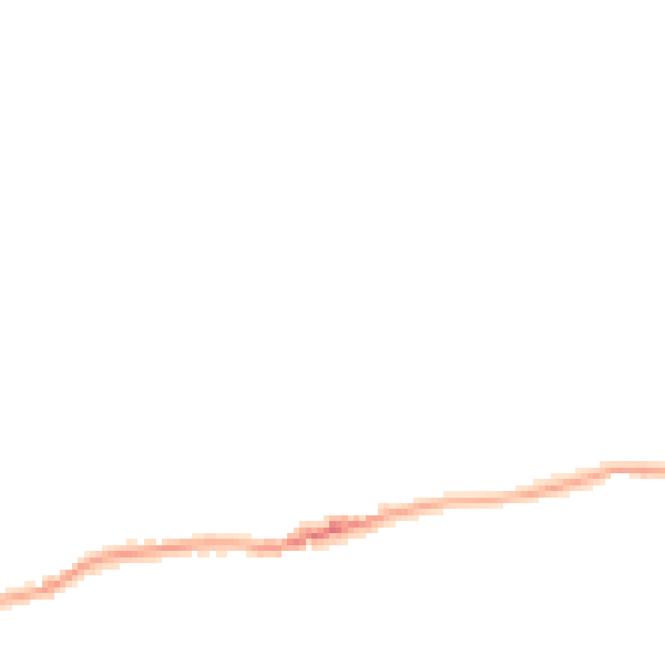 Night-time road noise heatmap for DE72 3AZ