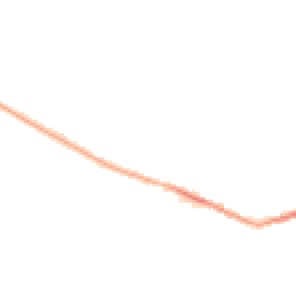 Night-time road noise heatmap for DE72 3PU