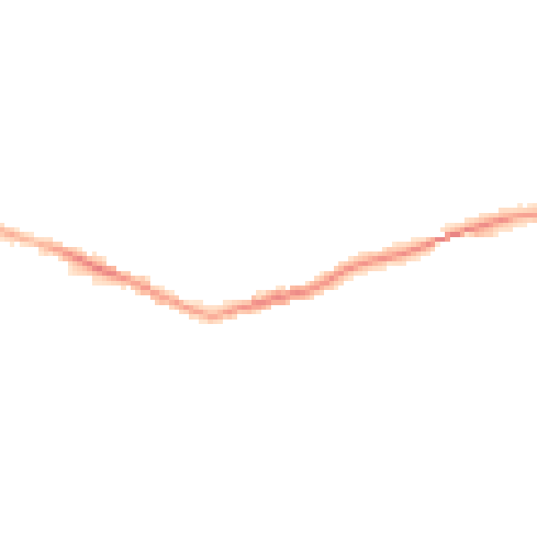 Night-time road noise heatmap for DE72 3PW