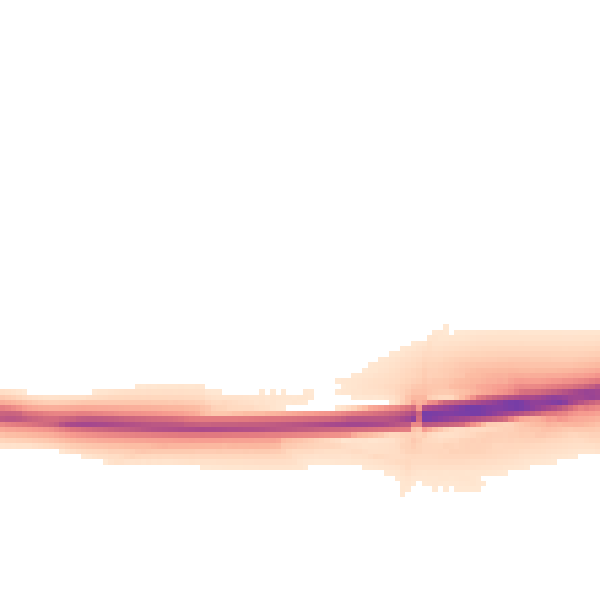 Night-time road noise heatmap for DE74 2AN