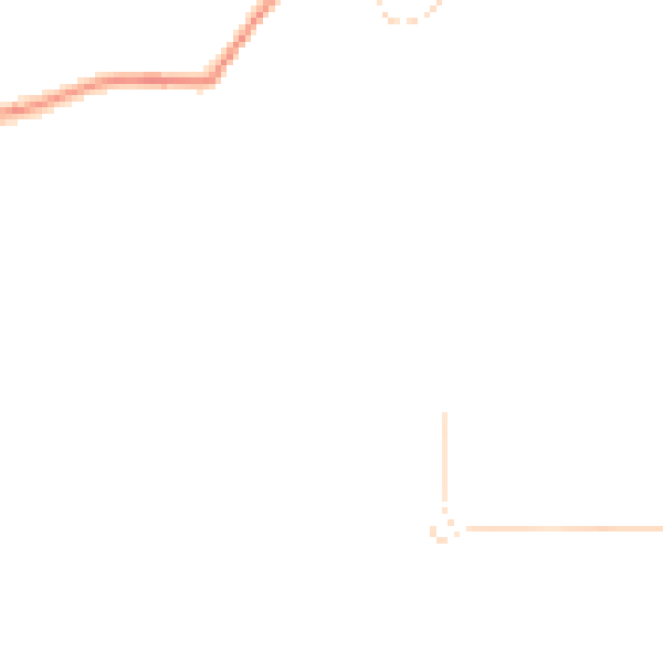 Daytime road noise heatmap for DE74 2BF