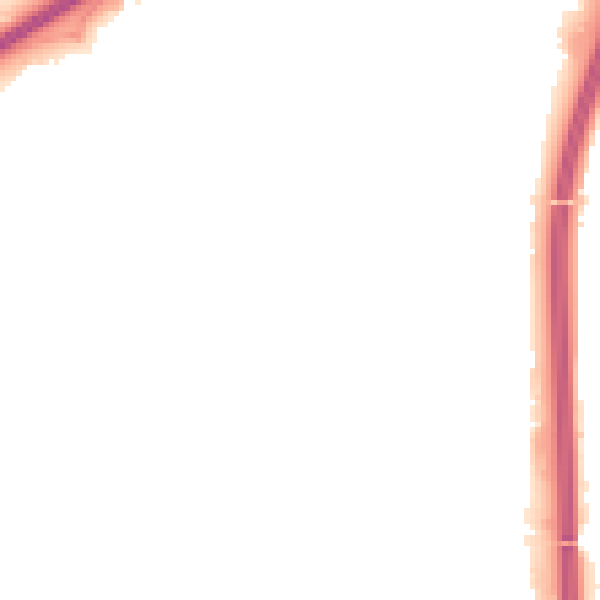 Night-time road noise heatmap for DH1 1DQ