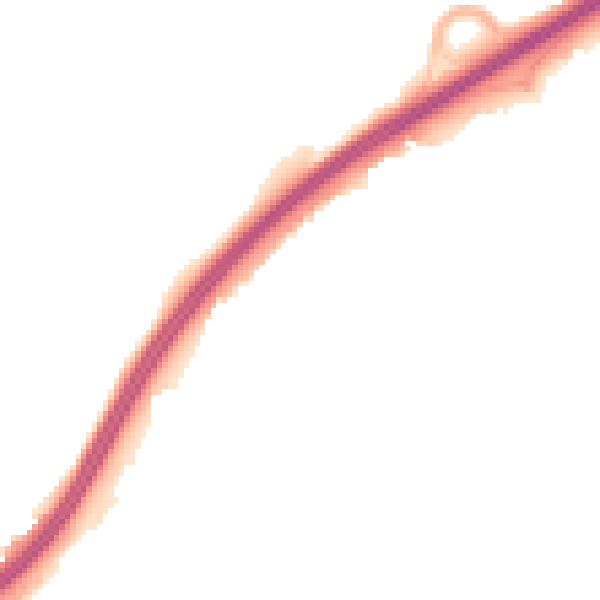 Night-time road noise heatmap for DH1 1HE