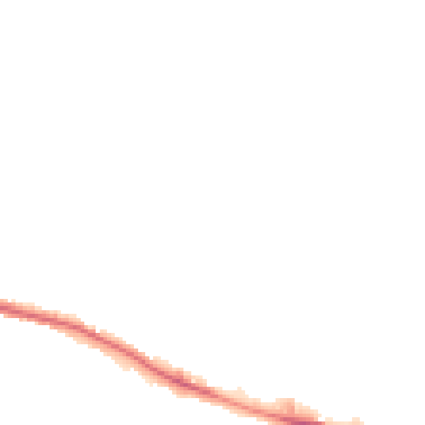 Night-time road noise heatmap for DH1 1JQ