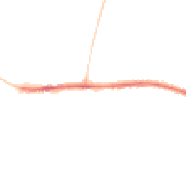 Night-time road noise heatmap for DL1 1AG