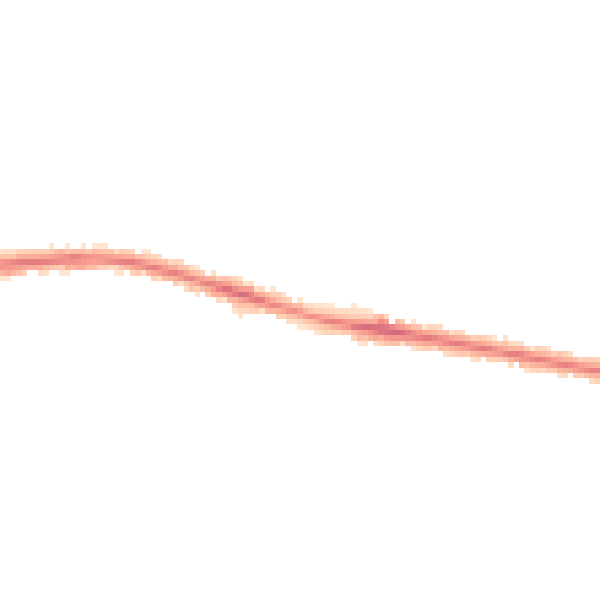 Night-time road noise heatmap for DL1 1BA