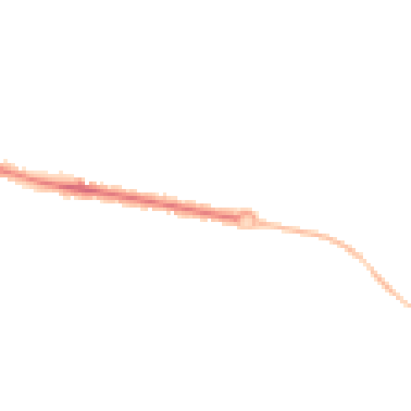 Night-time road noise heatmap for DL1 1BE
